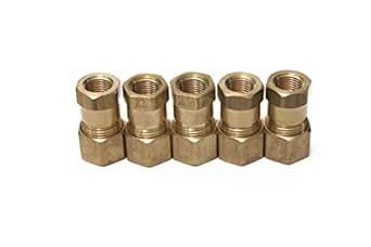 LTWFITTING Brass 3/8-Inch OD x 1/8-Inch Female NPT Compression ...