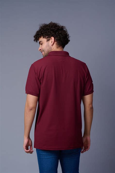 Plain Maroon Oversized T-Shirt for Men by Go Devil