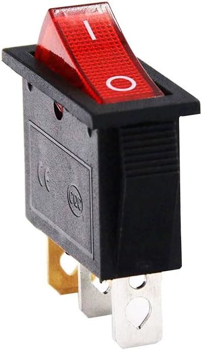 AASHIE N HOME'S SPST On-Off Boat Rocker Switch 10A/250V 15A/125V UL VDE ...