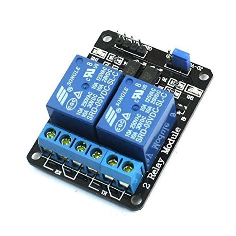 Alcoa PrimeDC5V 2-Channel 2CH Driver Relay Module PCB Control Board w ...