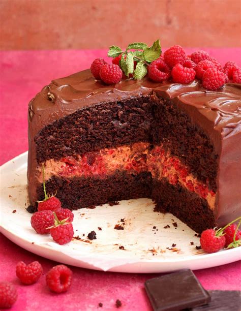 Image result for Chocolate Raspberry Cake