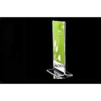 SIGNOOGLE Acrylic Portrait Counter Poster Table Top Menu Sign Display ...
