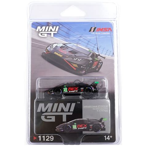 Mini GT Blister #1129: Lamborghini Huracán GT3 EVO2 #45 No. 45 DEX Ima ...