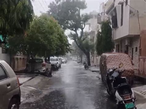 Yellow alert in 19 districts of Rajasthan; Heavy rain in Sri Ganganagar ...