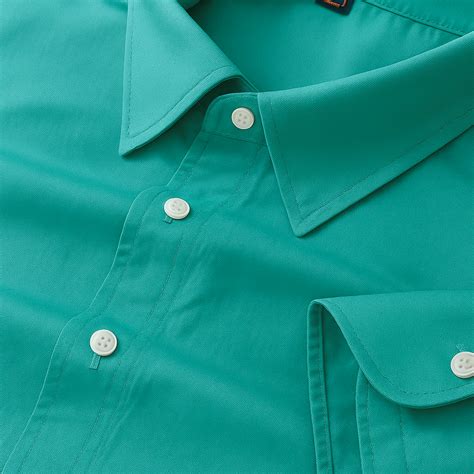 Teal Color Pure Cotton Shirt For Men – Allen Carl