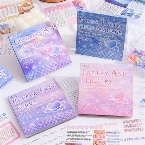 Quote journaling Sticker Book
