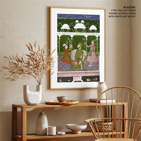 Maratha king Shambhuji: Buy Classical Indian Miniature Paintings ...