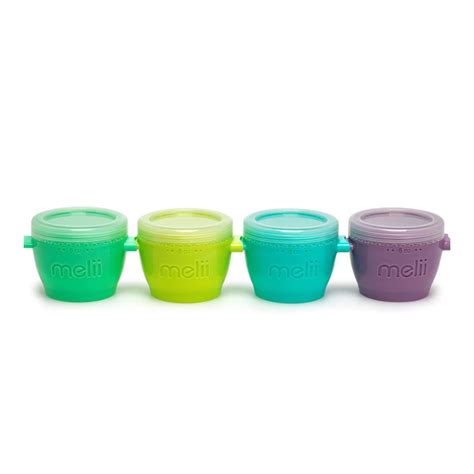 Melii Snap & Go Pods (6oz) 4 piece set |TJSKIDS.COM | TjsKids.com