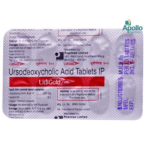 UDIGOLD 300MG TABLET Price, Uses, Side Effects, Composition - Apollo ...