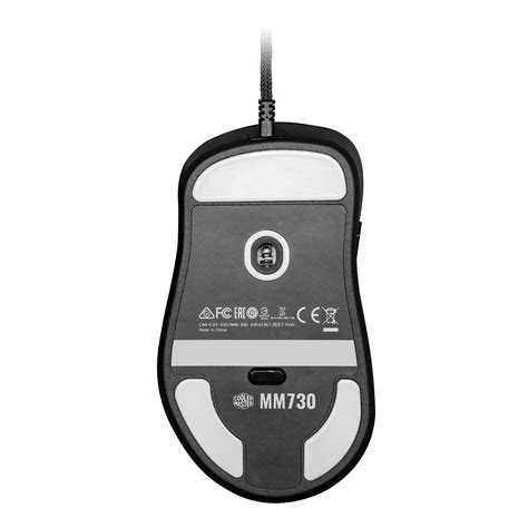 COOLER MASTER MM730 ULTRA LIGHT RGB OPTICAL GAMING MOUSE - Black