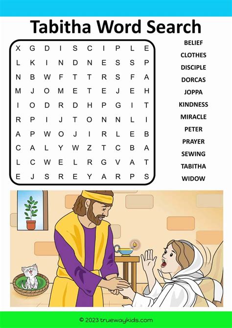 Tabitha (Dorcas) - Bible lesson for kids - Trueway Kids
