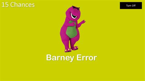 Barney Error Microsoft Edge 的图像结果