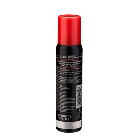 Buy Gatsby Ultimate Body Perfume Spray - Brave, 120 ml : Buy 1 Get 1 ...