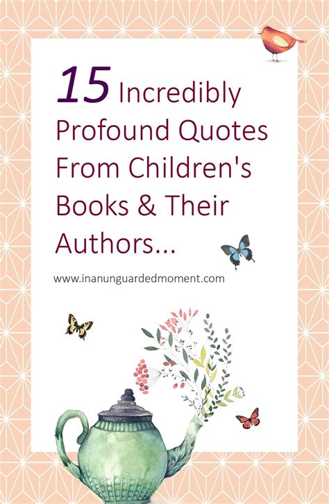 15 Incredibly Profound Quotes From Children's Books and Their ...