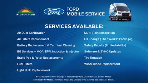 Ford Mobile Service