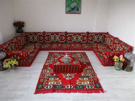 Buy Arabic Floor Seating Sofa Set Online Nepal | Ubuy