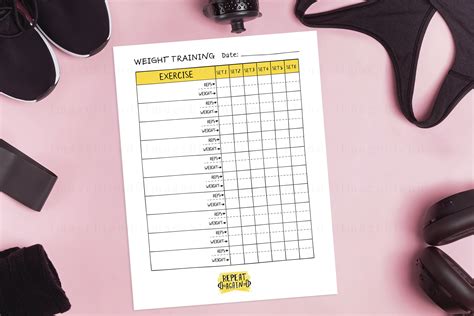 Image result for Workout Tracking Chart