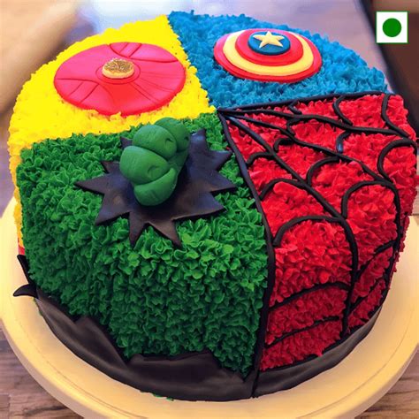 Avengers Cake – Whipped