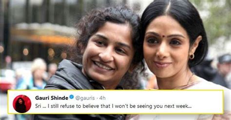 English Vinglish Director Gauri Shinde Is Devastated After Sri's Death ...
