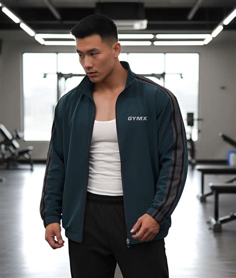 Zenith Oversized Summer Jacket: Airforce – GymX