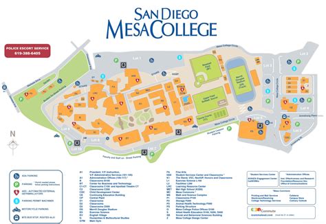 Mesa College Map