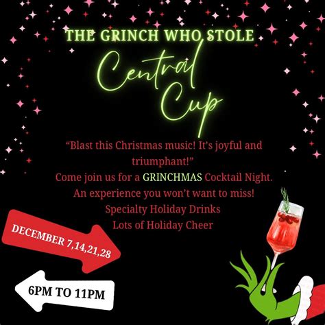 The Grinch Who Stole Central Cup, 517 N 8th St, Garden City, KS, 21 ...