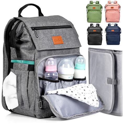Amazon.com: PILLANI Baby Diaper Bag Backpack - Baby Bag for Boys ...