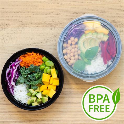 IgluuMealPrep Igluu Round Meal Prep Containers - Airtight India | Ubuy