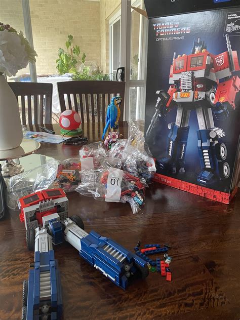 Image result for LEGO Optimus Prime Tutorial