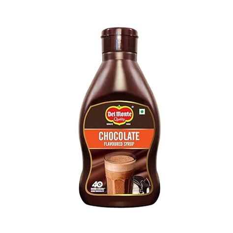 DelMonte Chocolate Syrup, 40% More Chocolaty, 600g : Amazon.in: Grocery ...
