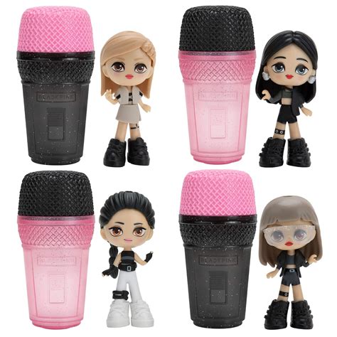 Buy Blackpink Micro Pop Stars, Mystery Surprise Figures 4 Pack - 3 ...
