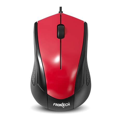 Amazon.in: Buy FRONTECH Premium 3-Button USB Wired Mouse | 1000 DPI ...