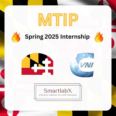 Maryland Technology Internship Program on LinkedIn: Spring 2025 Internships Alert! MTIP is ...