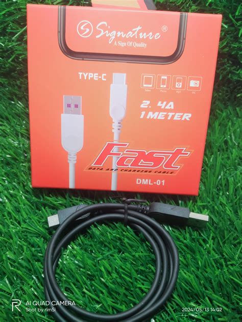 SIGNATURE DML 01/ 2.4A Type-C Data Cable – Kharrido