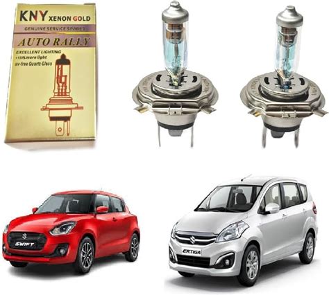 KNY K-470 Yellow Auto Rally H4 Car Headlight Halogen Bulb 12v (130/110W ...