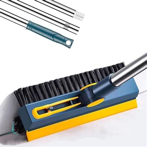 VYOOx Rubber 2 in 1 Bathroom Cleaning Brush Wiper Tiles Cleaning ...