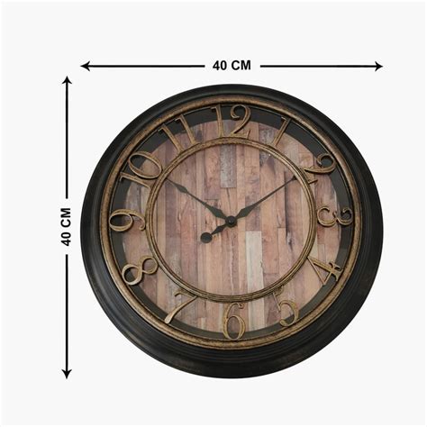 Buy Corsica Telsa Wall Clock - 40cm from Home Centre at just INR 1299.0