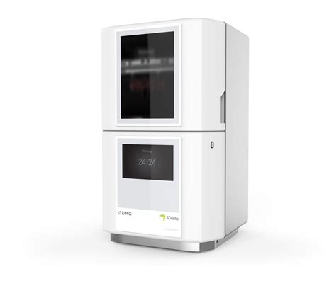Dental 3D printers and post-processing units . DentaMile
