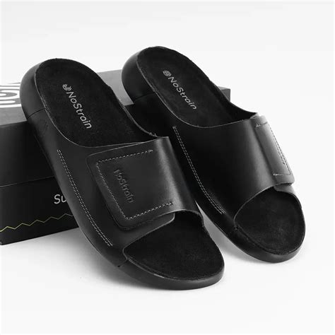 Luxury Leather Sandals for Men | Premium Comfort | NoStrain