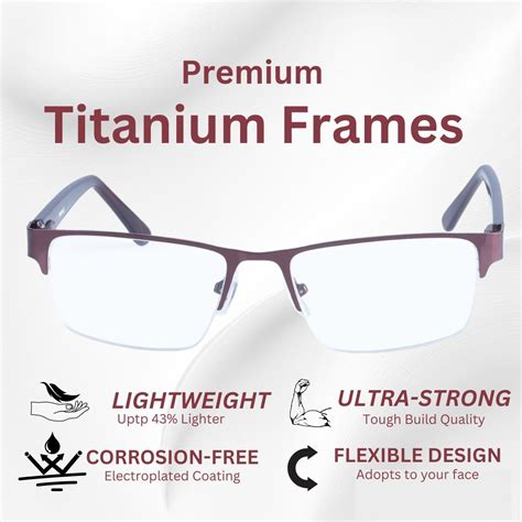 REDEX STYLISH RECTANGULAR UNISEX RED COLOR HALF RIM FRAME – J.K Opticals