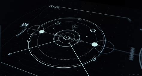 Fictional sci-fi UI Design HUD on Behance