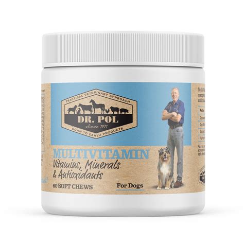 Dr. Pol MultiVitamins for Dogs - Chewable, 60 Count India | Ubuy