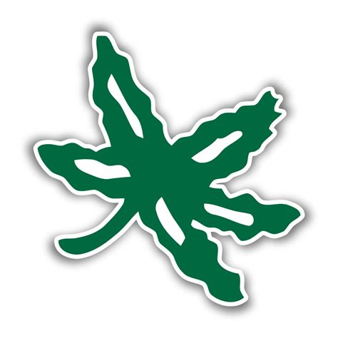 Ohio State Buckeyes – Leaf – Temporary Tattoo – Sports Stickers USA