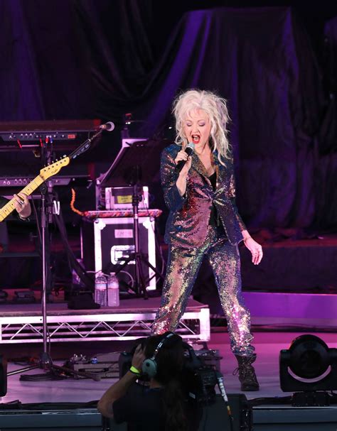 Cyndi Lauper Wears Libertine on Summer Tour – WWD
