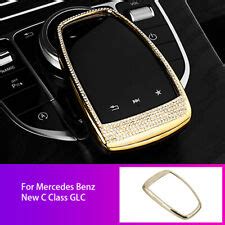 Buy Diamond Console Mouse Control Frame Trims Cover For Mercedes Benz C ...