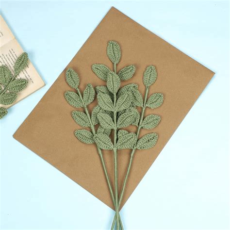 Leaf Bouquet Fillers - Handcrafted Crochet Flowers – Magic Needles