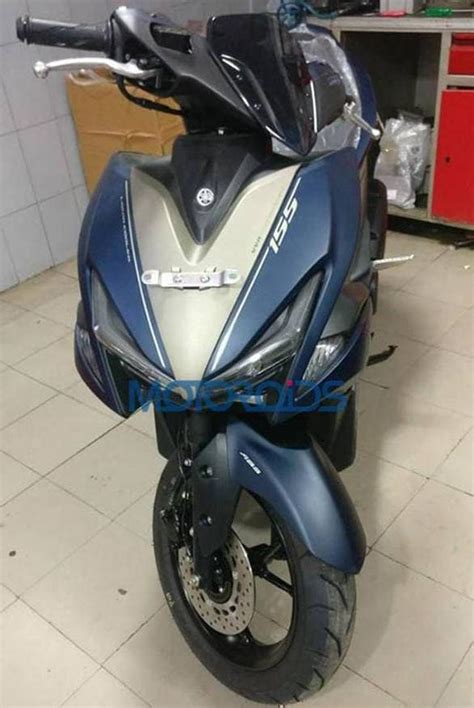 Yamaha Aerox 155 scooter with 15PS spied in India - Overdrive
