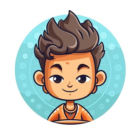 Icône de profil dessinée à la main personnage avatar | Vecteur Premium ...