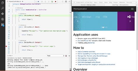 Debugging Asp.Net Core apps running in Docker Containers using VS Code ...