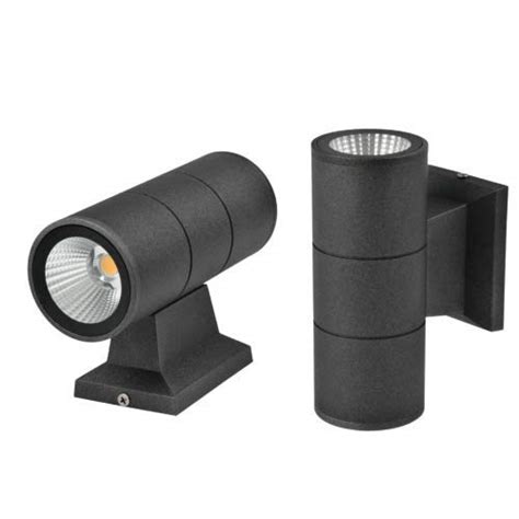 TeckWorth LED Round Lx8501/2 UP Down Warm White, Outdoor Light, Wall ...